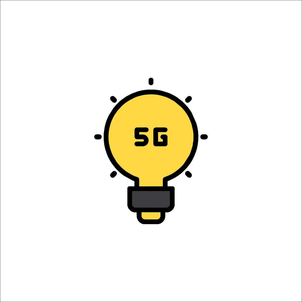 5g logo design vector