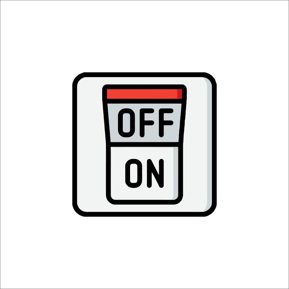 Off on icon illustration vector