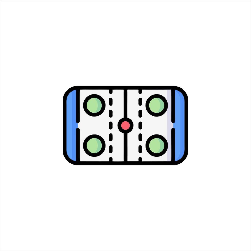 Ice hockey game icon illustration vector