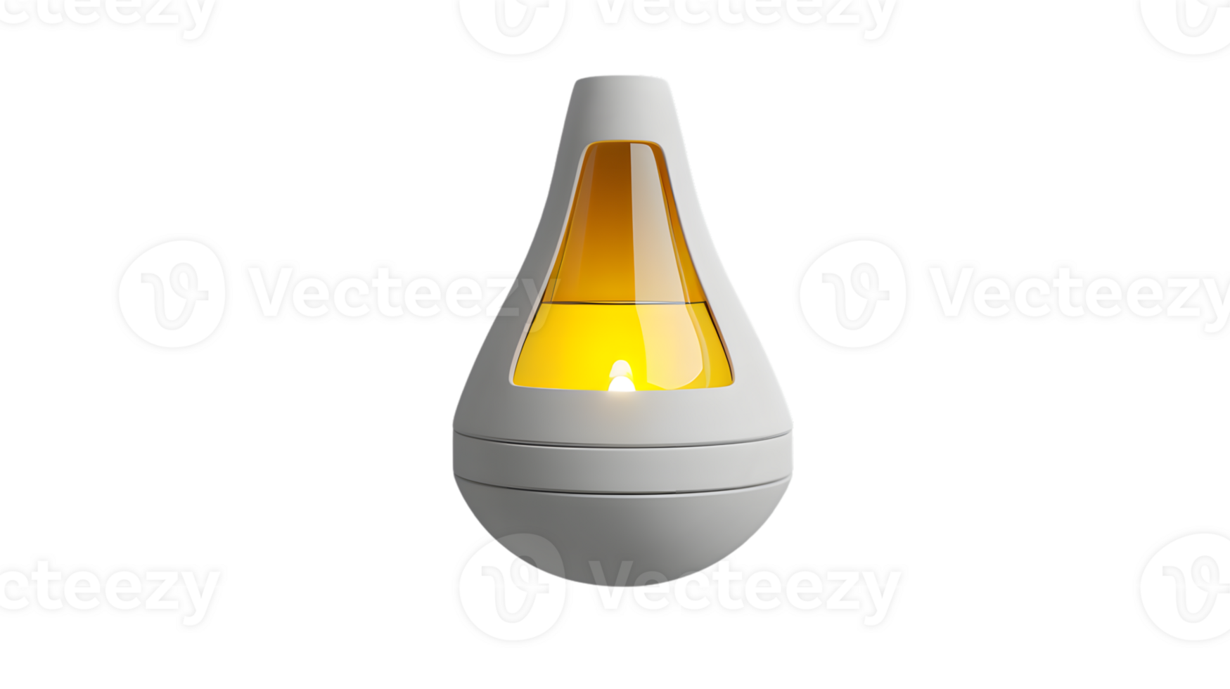 Modern LED Lamp with Warm Glow Ideal for Home Decor Ambient Lighting and Relaxation png