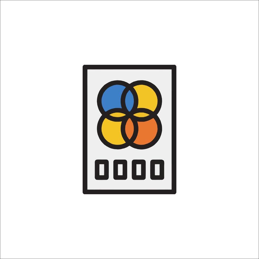 A logo for a company that makes a phone vector
