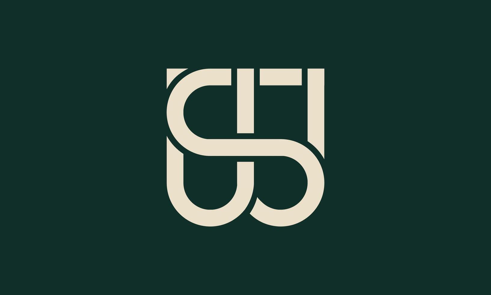 SW or WS monogram logo design vector