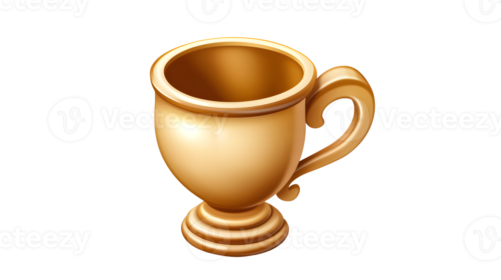 Golden Trophy Cup for Awards and Recognition png