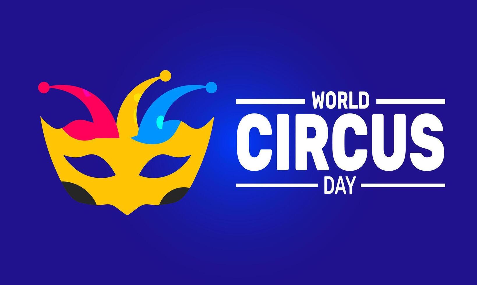 Celebrate World Circus Day with acrobats, jugglers, clowns, and daring performers bringing laughter and excitement to audiences worldwide. vector