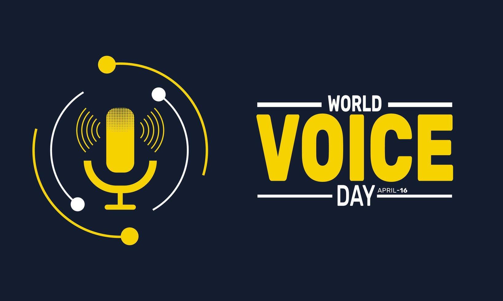 World Voice Day promotes vocal health awareness across the globe. Take steps to protect your voice and learn more about maintaining vocal strength. vector