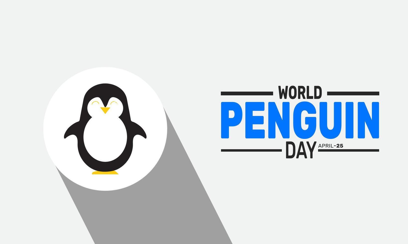 Celebrate World Penguin Day with fun facts about penguins and their habitat. Discover unique insights into penguin behavior and conservation efforts. vector