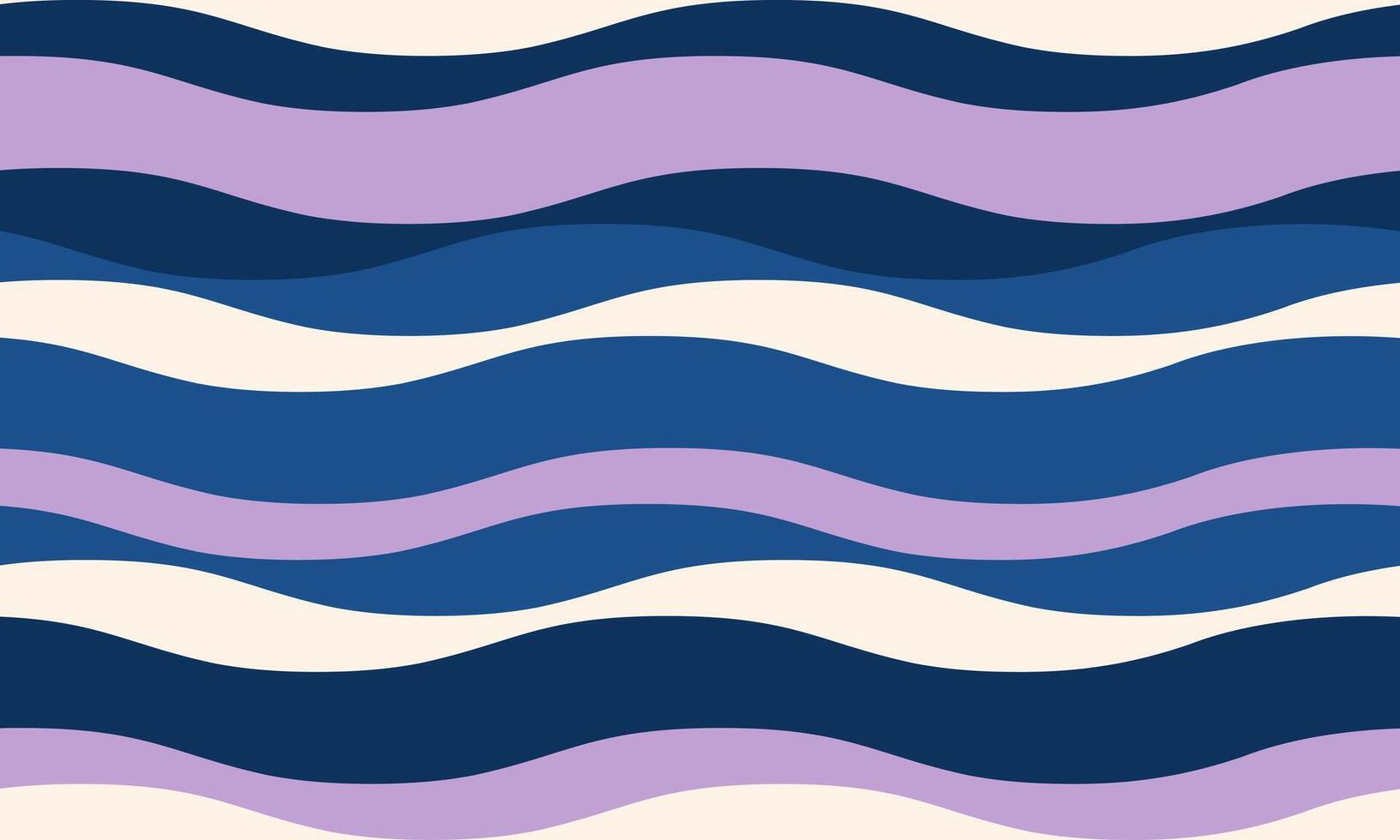 Serene abstract wave pattern in calming blues and purples. Perfect for website backgrounds, textile designs, or social media graphics. vector