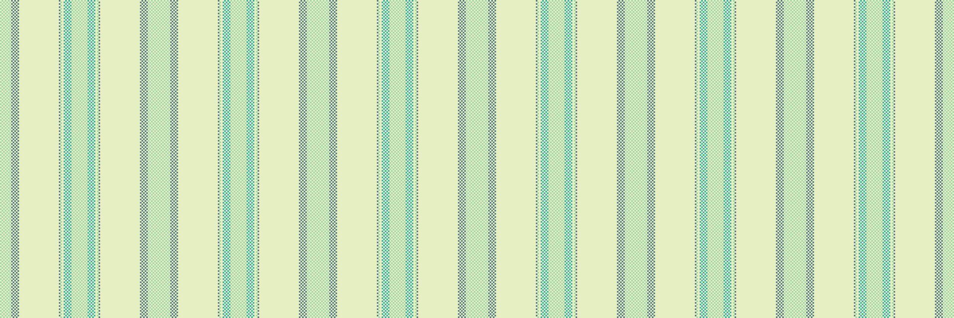 Mraphical vertical textile, modern seamless pattern stripe. Rnstalling fabric texture lines background in light and cyan colors. vector