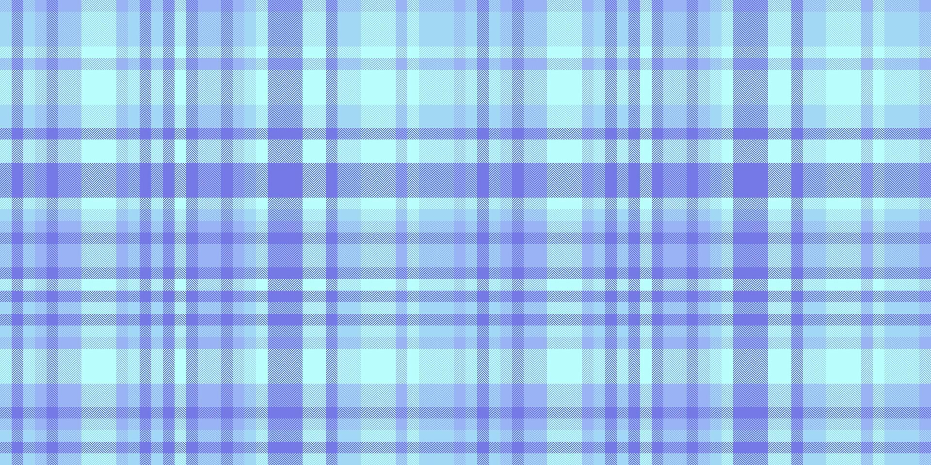 Serene pastel blue and lilac plaid pattern. Ideal for backgrounds, textiles, website design, or stationery. Subtle texture evokes calmness and sophistication. vector