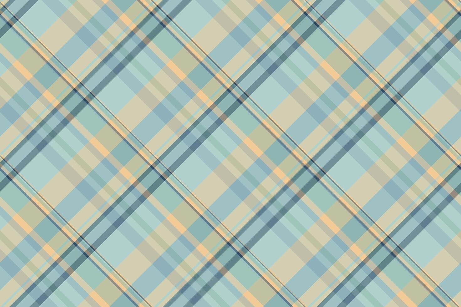 Line background check pattern, 40s texture plaid fabric. Rough seamless tartan textile in pastel and light colors. vector