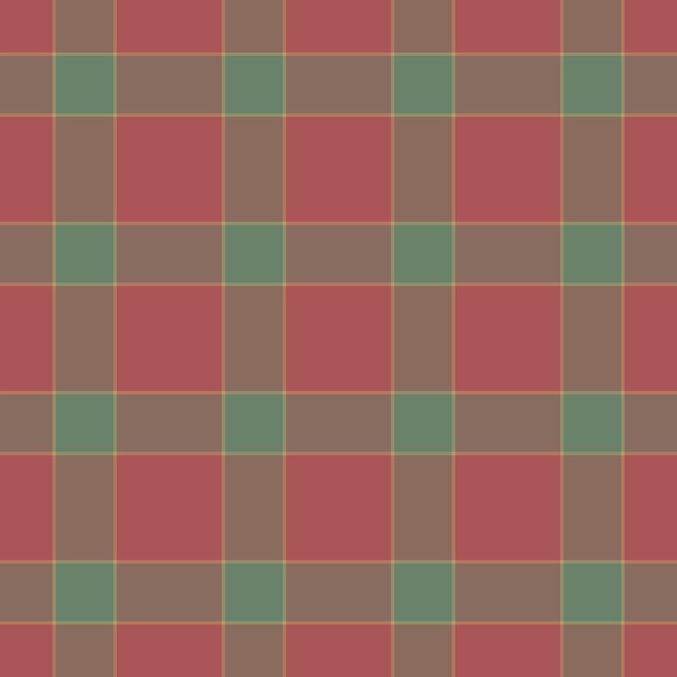 Elegant muted plaid pattern in earthy tones. Perfect for textile design, wallpaper, or website backgrounds. vector
