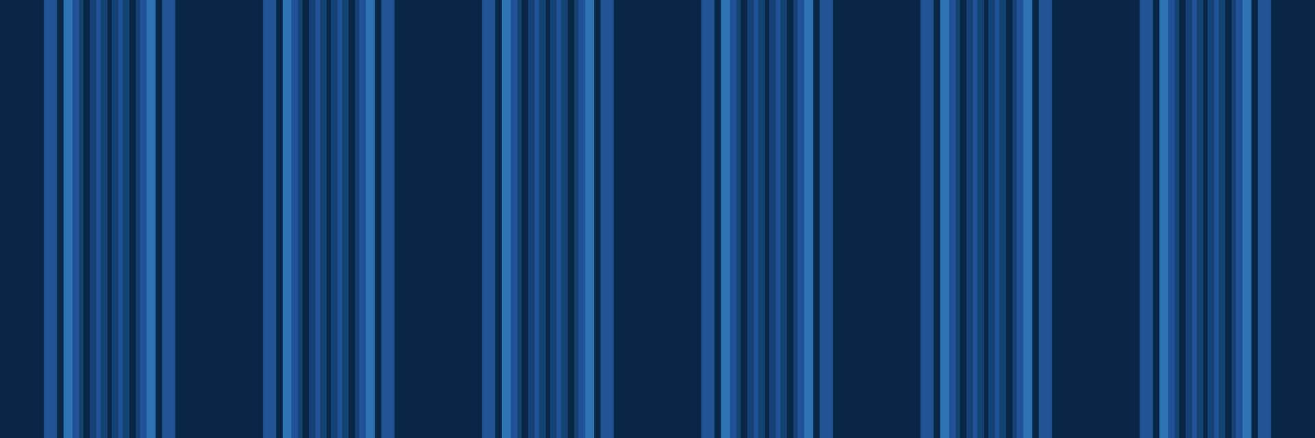 Dcratched texture textile vertical, native pattern seamless stripe. Mastel background lines fabric in blue and dark colors. vector