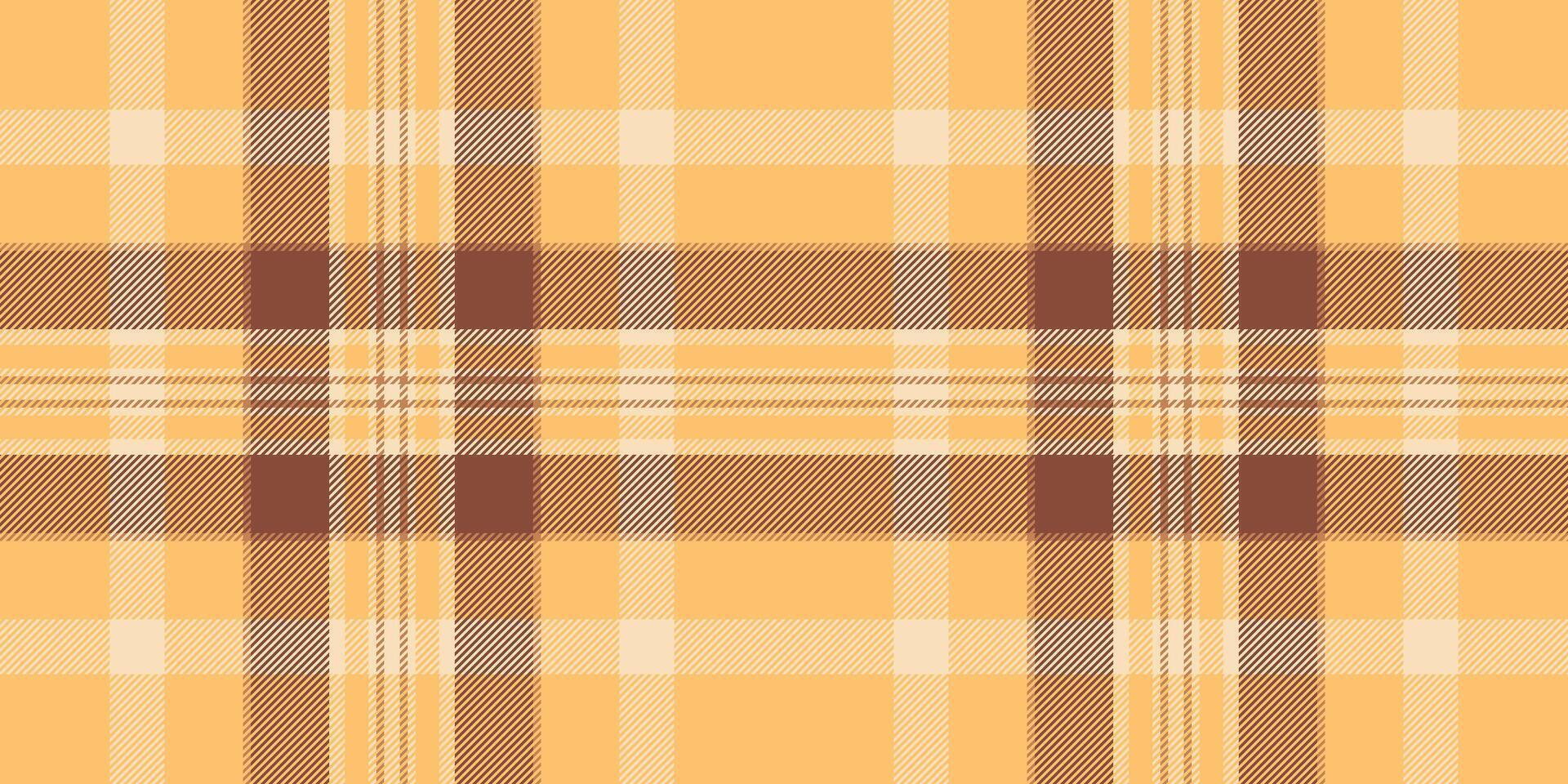 Warm autumnal plaid pattern. Perfect for textile design, fashion, or seasonal branding. vector