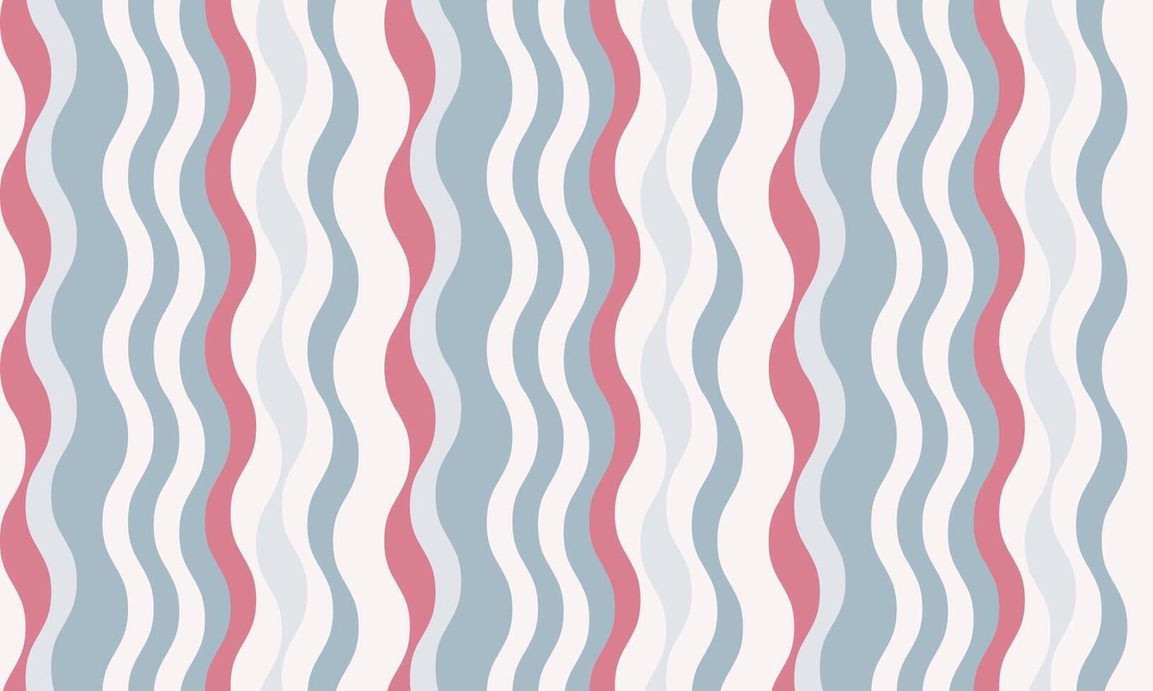 Abstract wavy lines pattern in muted pink and blue tones. Perfect for textile design, website backgrounds, or as a stylish graphic element. Evokes a sense of calm and gentle movement. vector