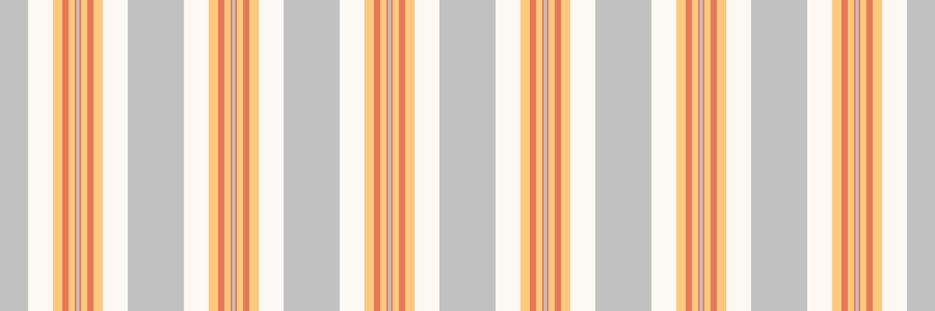Pluffy fabric lines stripe, suit seamless vertical . Vorizontal texture pattern textile background in amber and red colors. vector