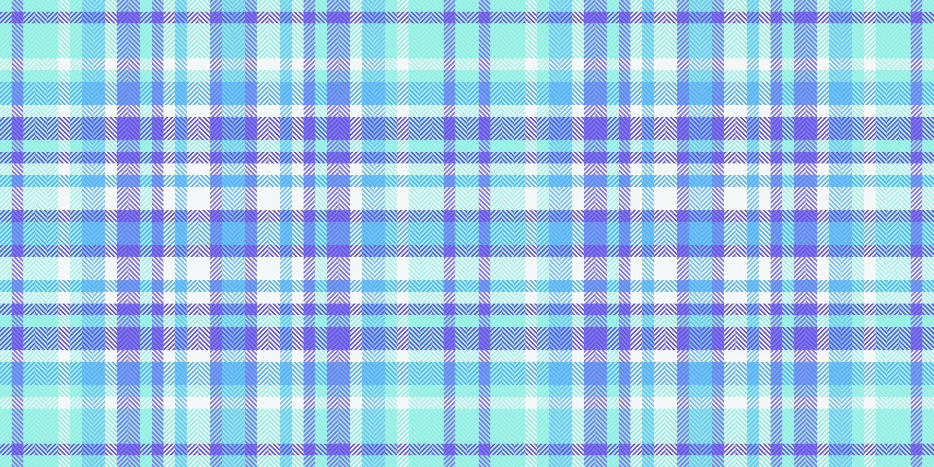 Serene pastel plaid pattern in shades of blue and white. Ideal for textile designs, backgrounds, or website designs. Subtle yet stylish, this image evokes feelings of calmness and tranquility. vector