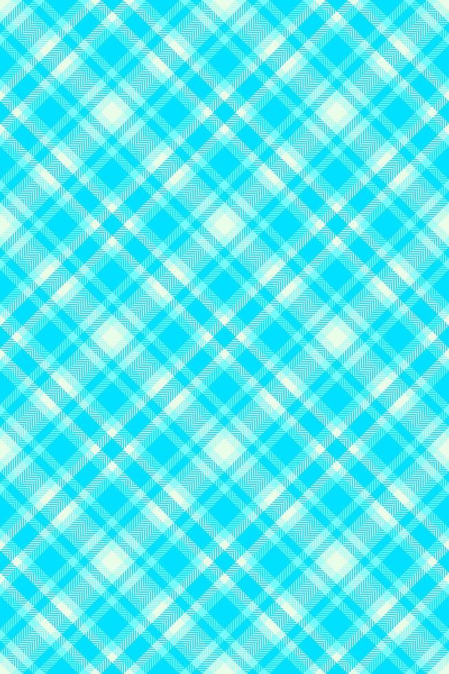 Vibrant aqua and white plaid pattern. Perfect for textile design, website backgrounds, or wrapping paper. This bright, cheerful design evokes feelings of summer and freshness. vector