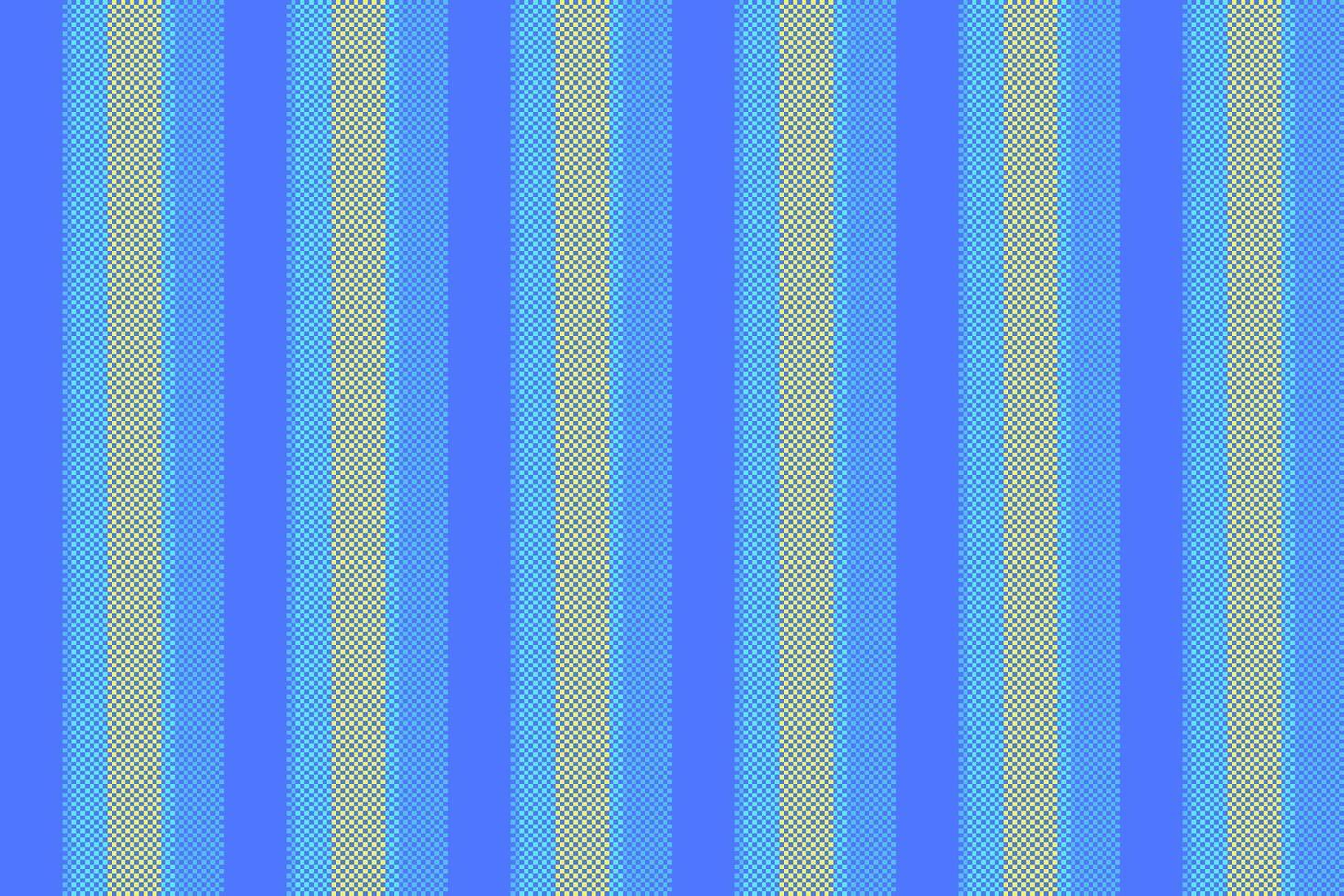Sraphical fabric lines background, cultural texture vertical. Tlatform textile seamless stripe pattern in blue and cyan colors. vector