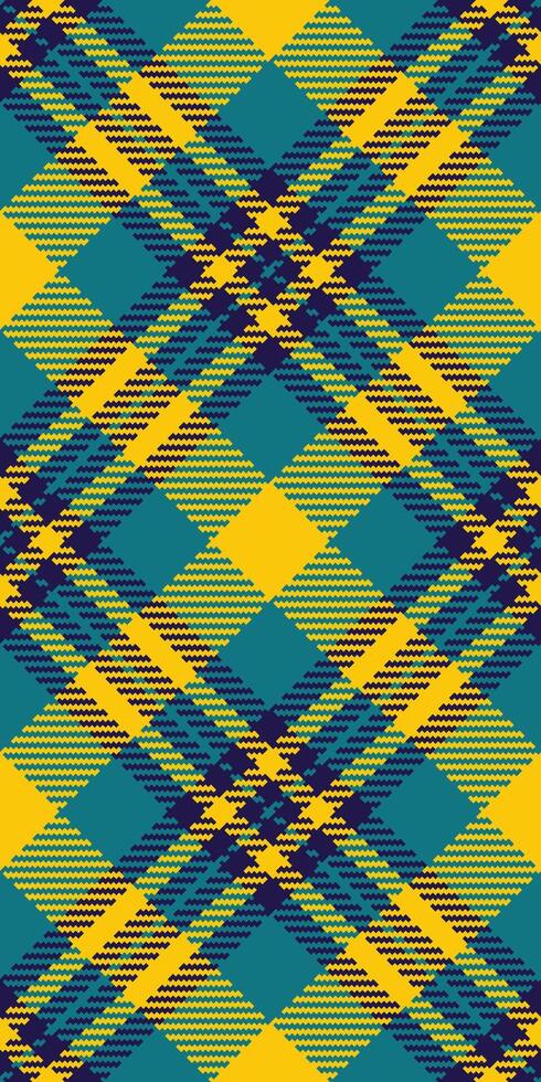 Hippie background pattern, internet seamless fabric plaid. New check textile tartan texture in cyan and bright colors. vector