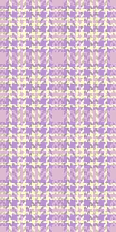 Horizon check textile , cultural background tartan texture. Illustration seamless pattern plaid fabric in light and lemon chiffon colors. vector