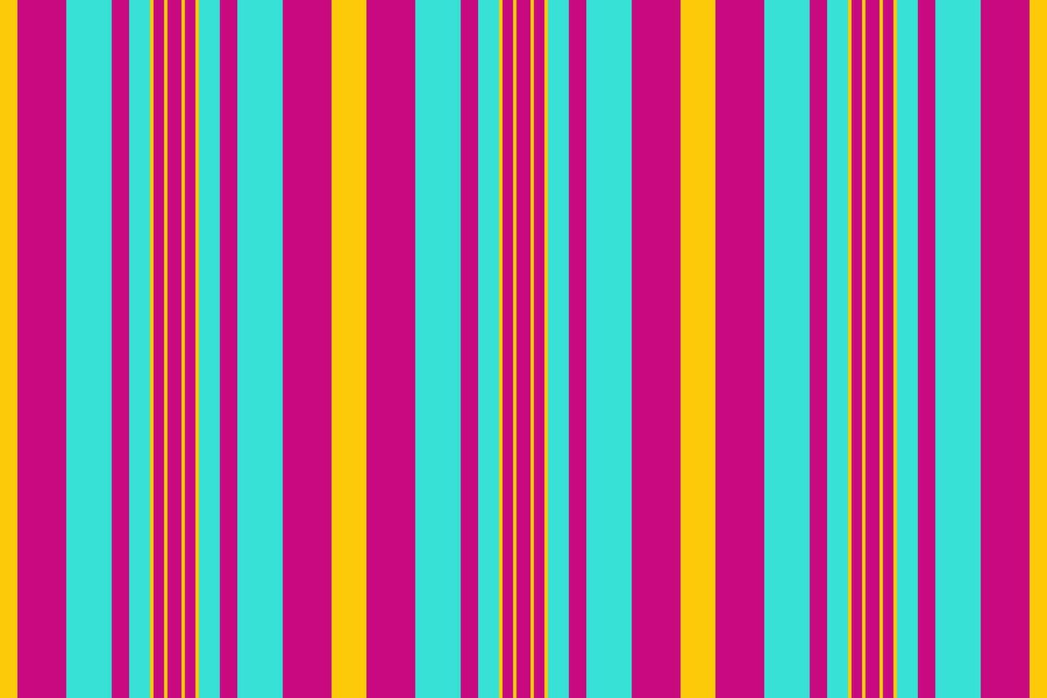 Patin stripe lines, iconic texture fabric textile. Iouth pattern background seamless vertical in pink and bright colors. vector