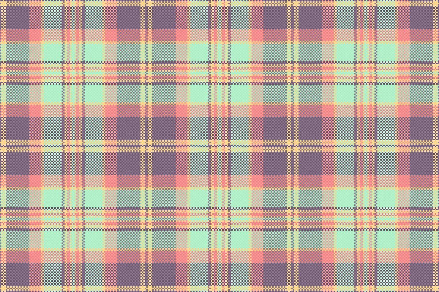 Pastel plaid pattern. Perfect for textile design, fashion, websites, or scrapbooking. Soft, muted tones create a calming and stylish aesthetic. vector