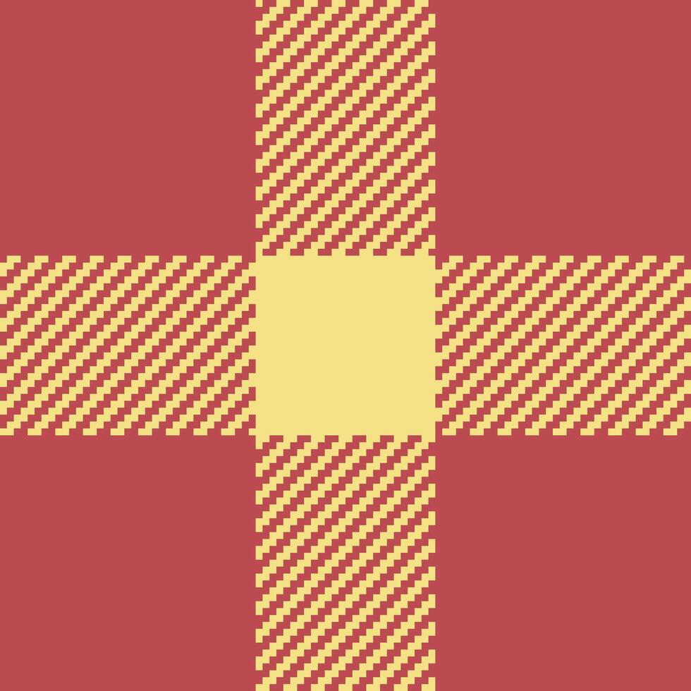 Elegant red and gold plaid pattern. Perfect for textile design, website backgrounds, or autumnal projects. This minimalist geometric design evokes feelings of warmth and sophistication. vector
