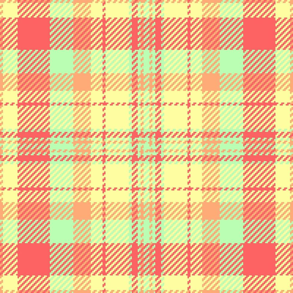 Vibrant pastel plaid pattern. Perfect for textile design, fashion, wallpaper, or website backgrounds. A cheerful and modern design evoking feelings of warmth and optimism. vector