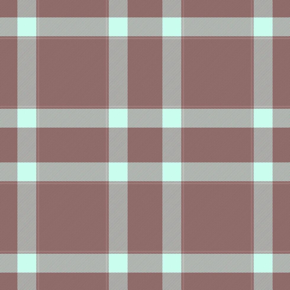 Subtle mauve and mint plaid pattern. Perfect for textile design, website backgrounds, or crafting projects. This sophisticated texture evokes a sense of calm and understated elegance. vector