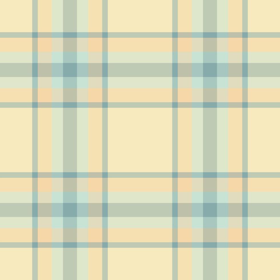 Vogue textile plaid tartan, usa seamless texture check. Repeat pattern fabric background in pastel and light colors. vector
