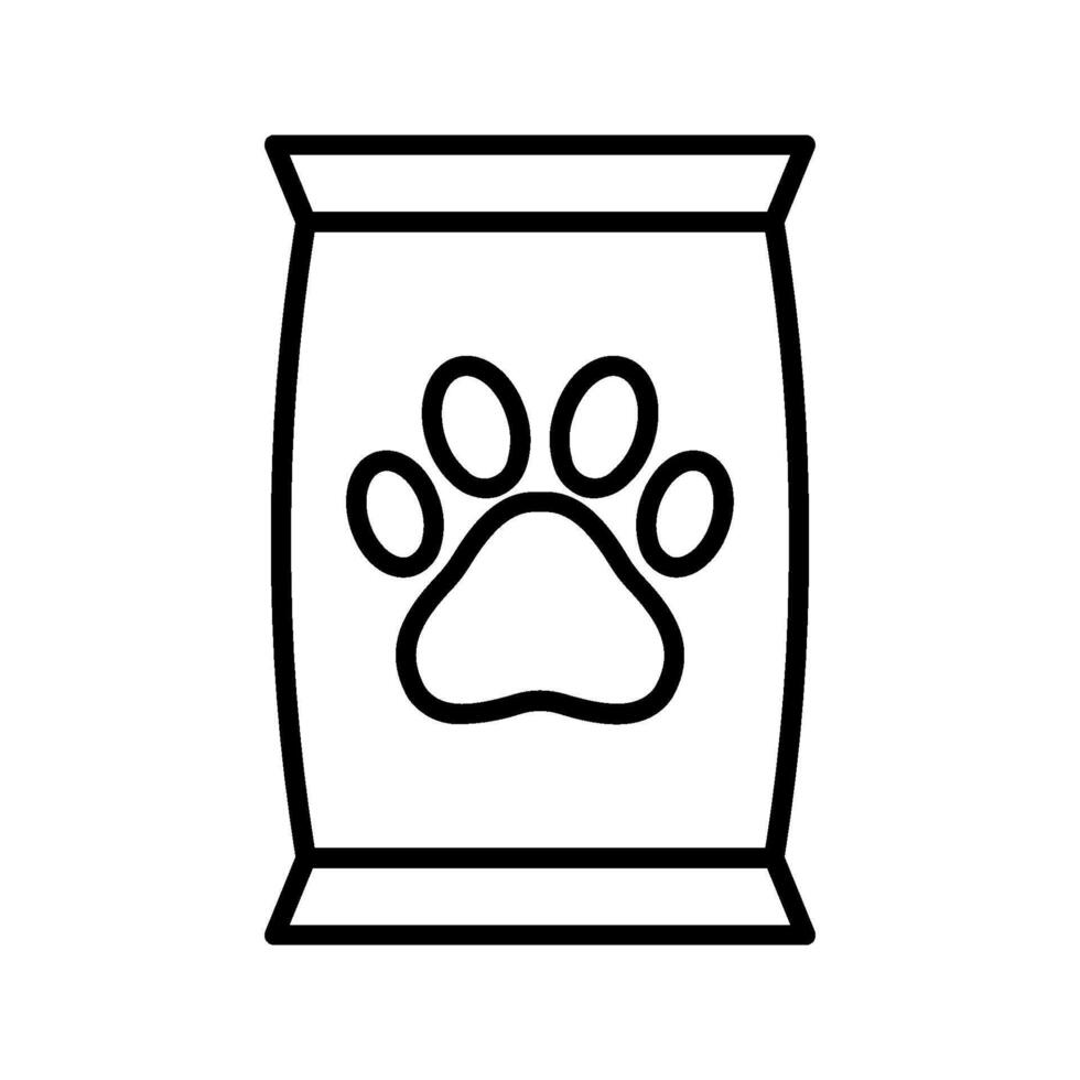 Pet food icon.. vector