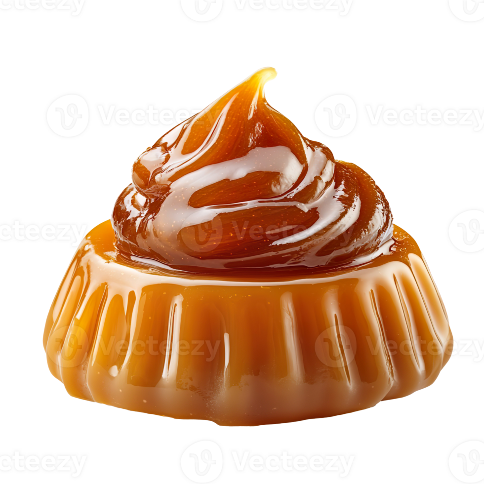 Salted Caramel isolated on transparent background png