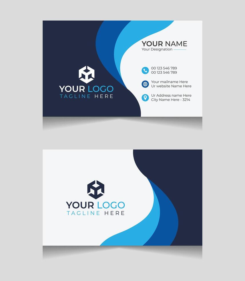 modern business card template vector