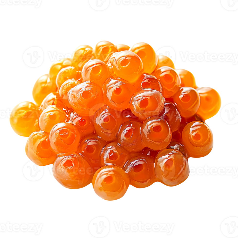 Salmon Roe isolated on transparent background png