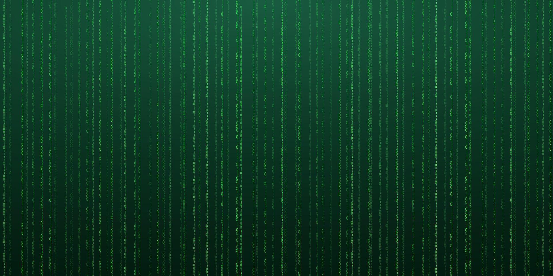 Abstract falling digits. Digital code rain in a Matrix inspired futuristic style. futuristic cyberspace vector