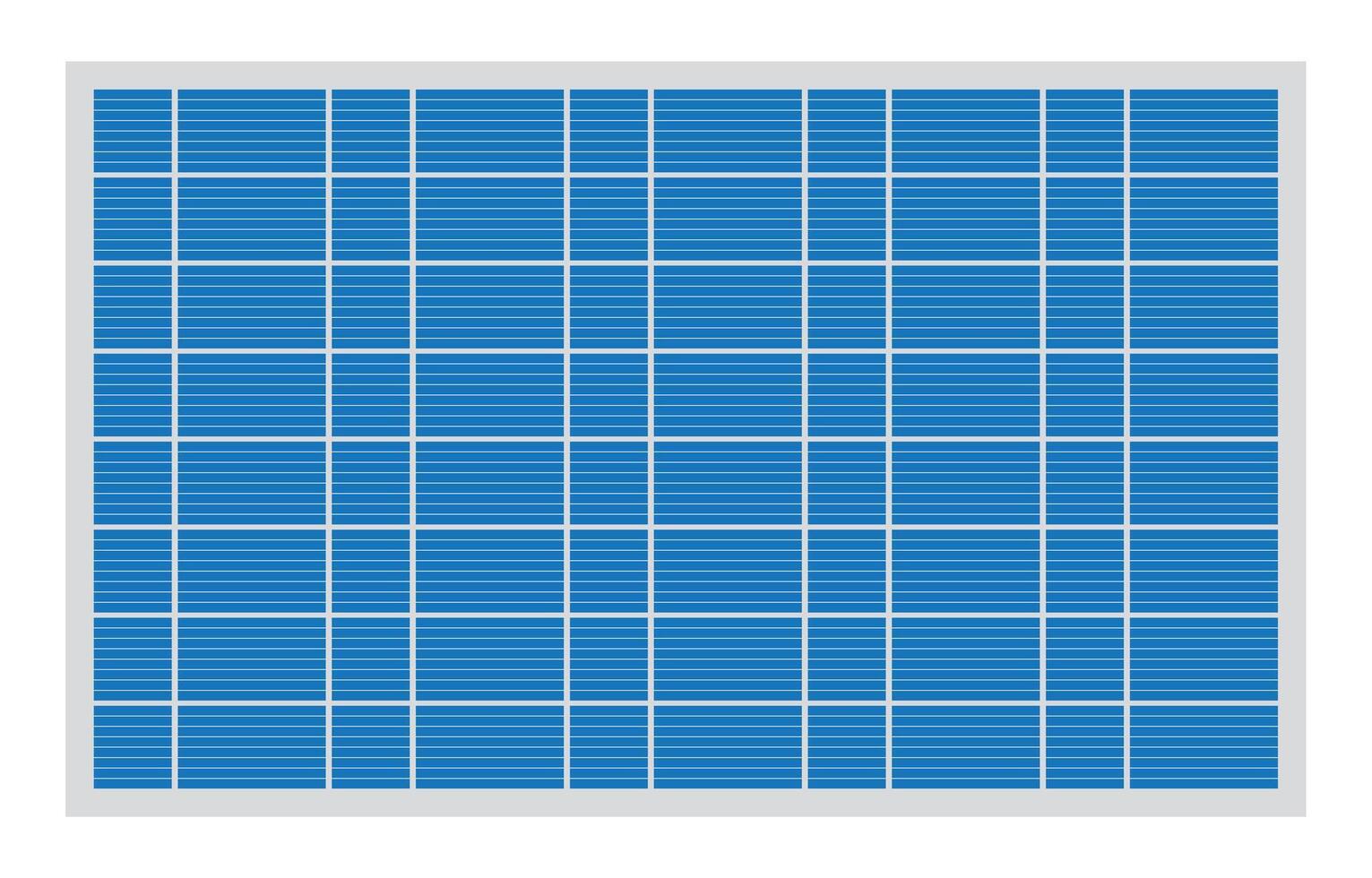 solar panel flat design vector