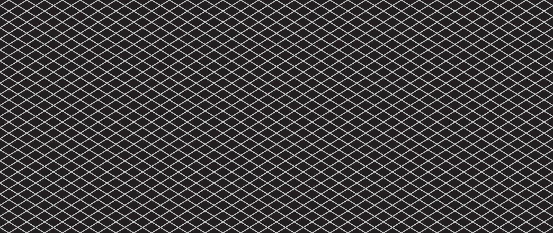 a black and white background with a diamond pattern vector