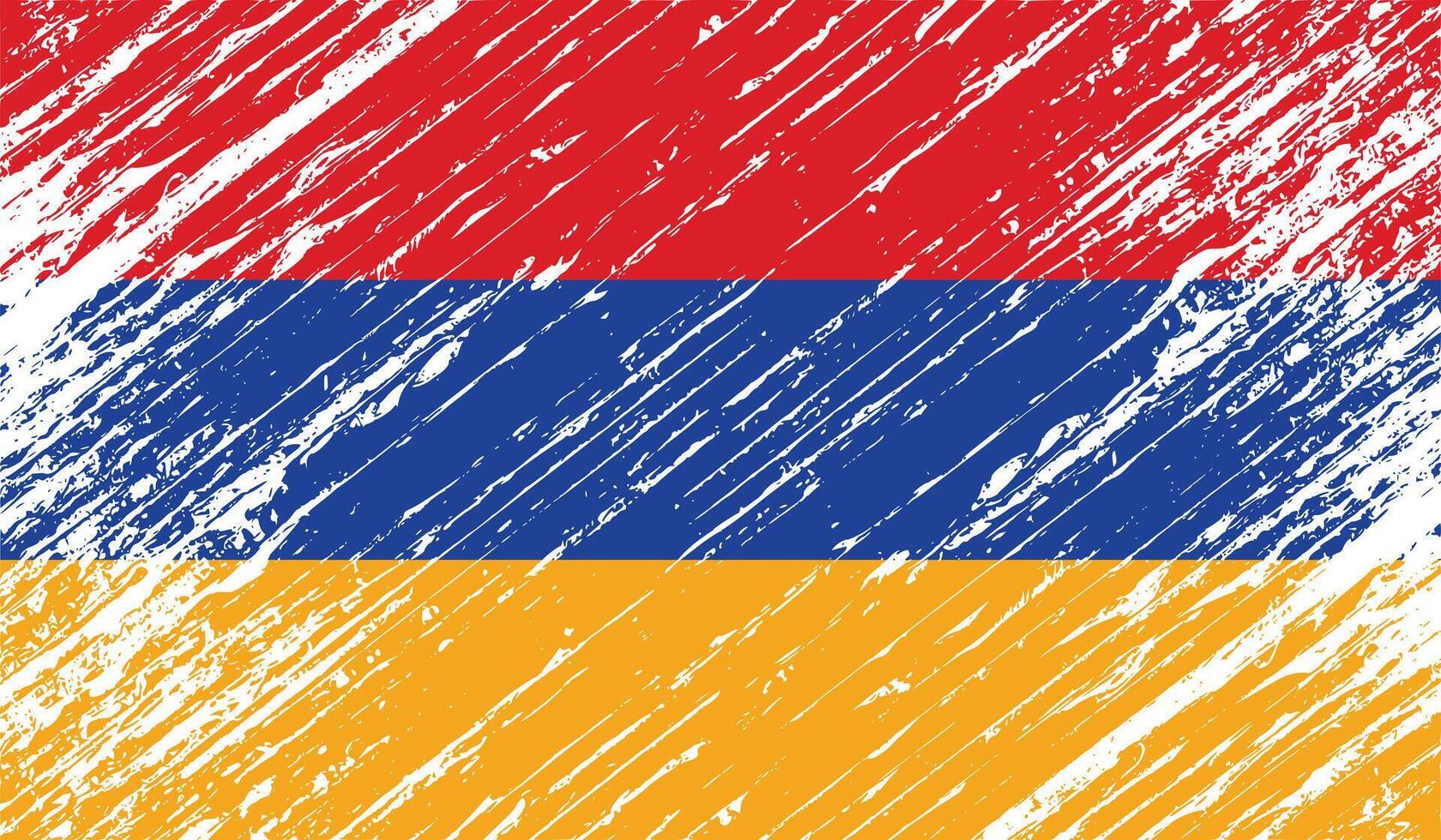 armenia flag grunge vector