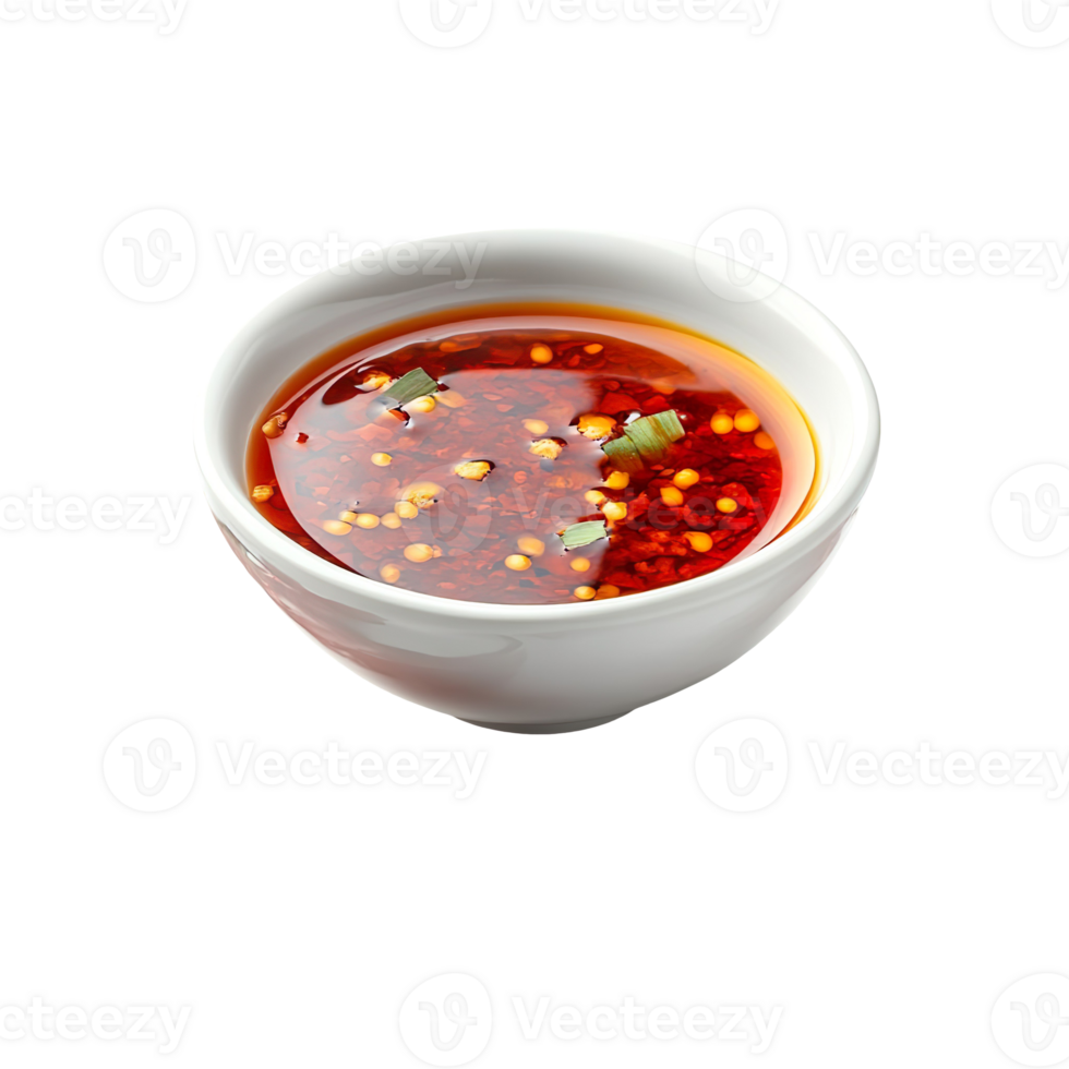 Sweet Chili Sauce isolated on transparent background png