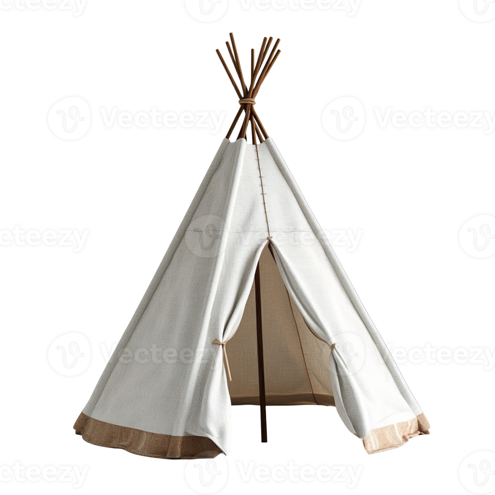 Teepee Tipi house isolated on a transparent background png