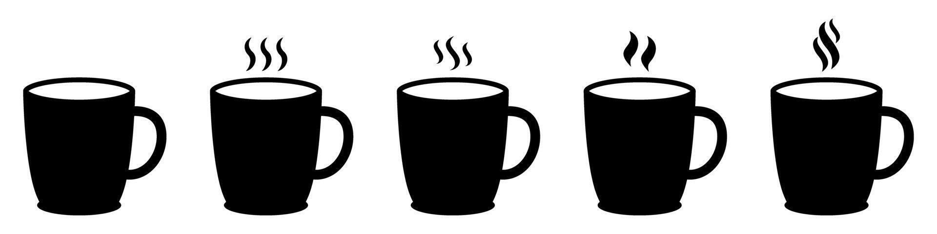 Cup icon. Hot drink icon. Coffee cup icon. vector