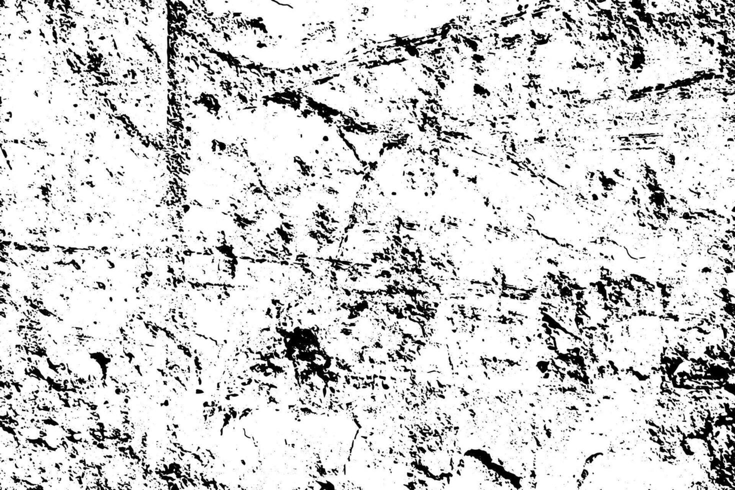 Texture overlay creat grunge effect. Black and white abstract background vector