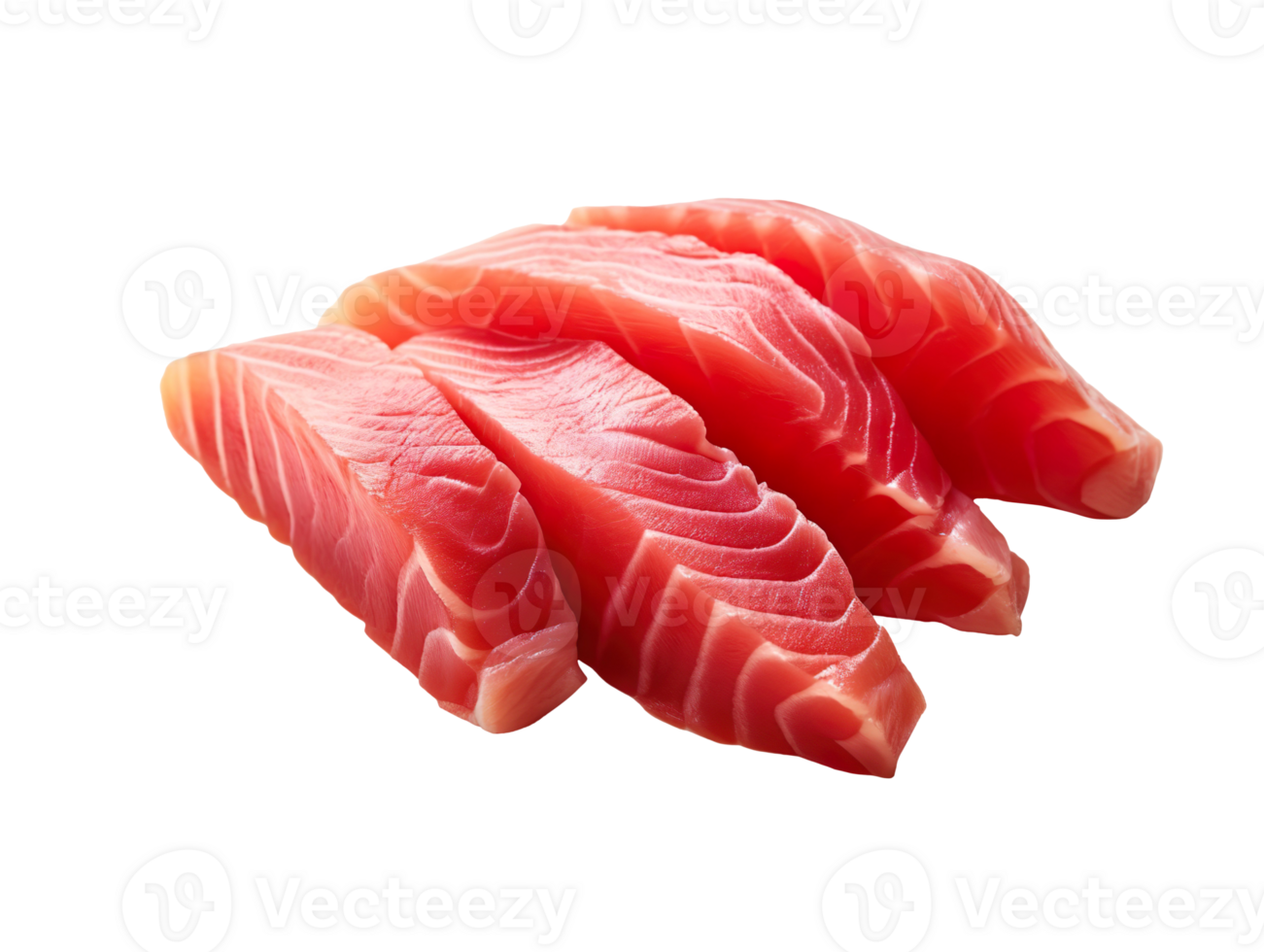 Tuna nigiri suhsi isolated on transparent background png