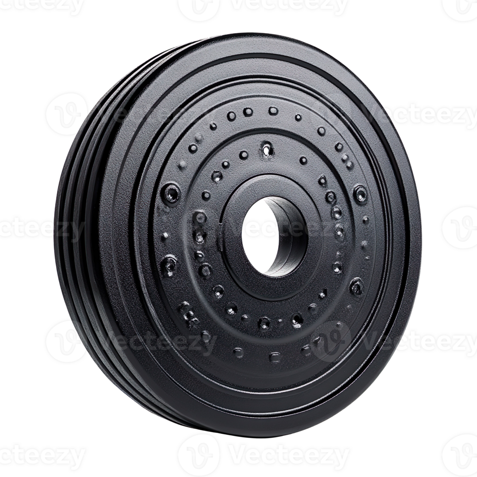 Weight plates isolated on transparent background png
