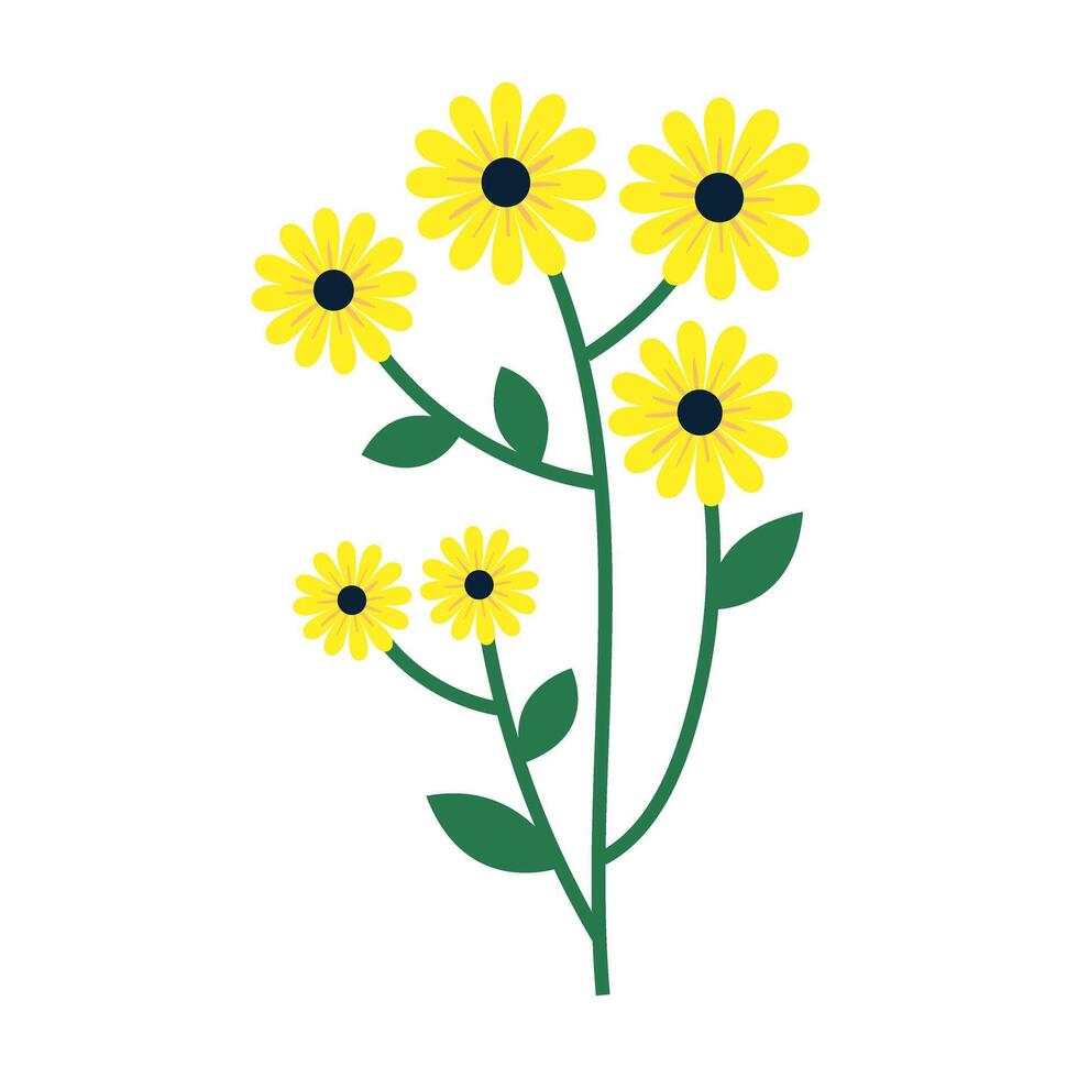 Flower carden isolated icon illustration designicon illustration design vector