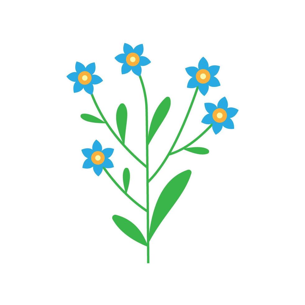Flower icon isolated on white background for your web and mobile app design, Flower logo or sign. vector