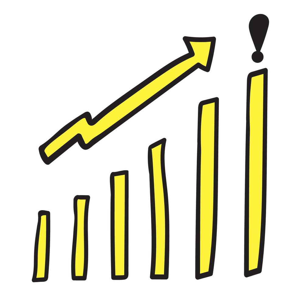 infographic doodle icon vector