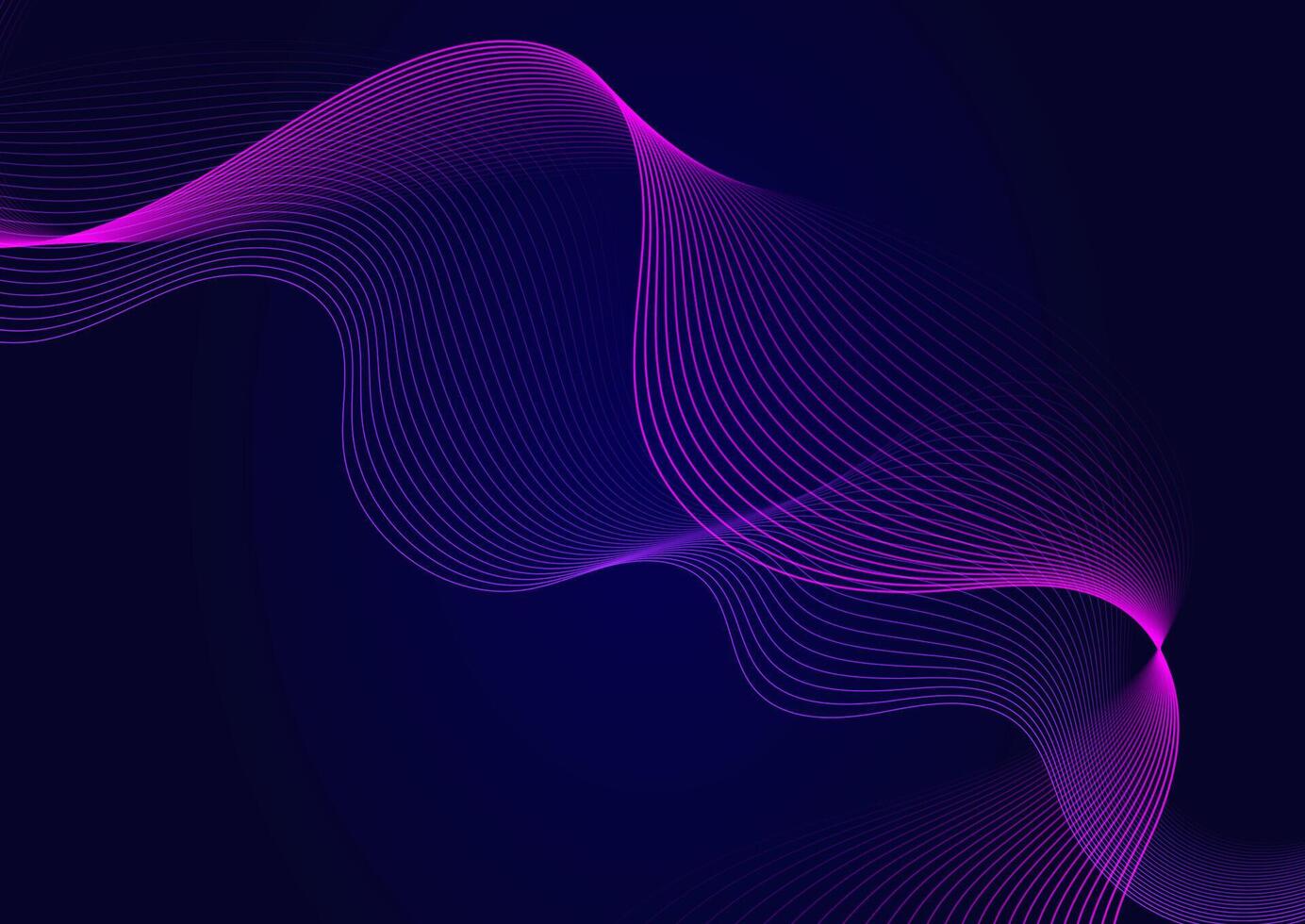 Abstract background with a flowing waves design vector