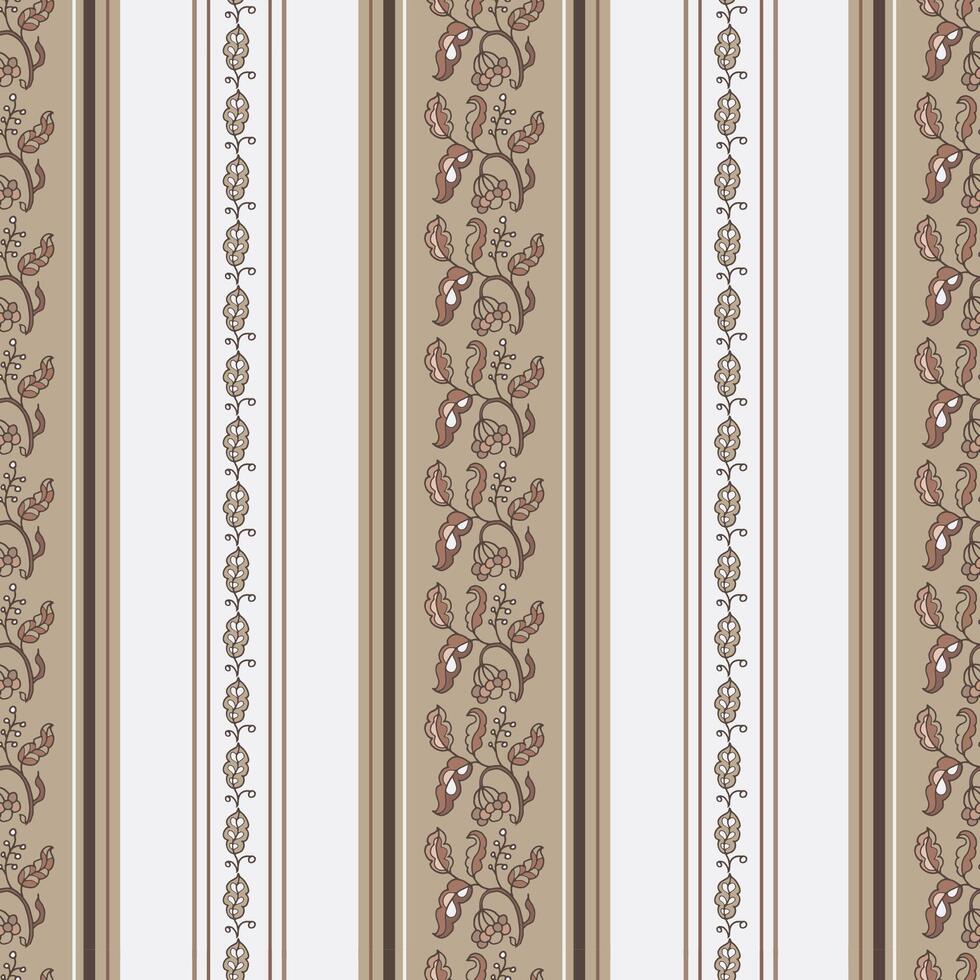 Playful Floral Leaf Pattern vector