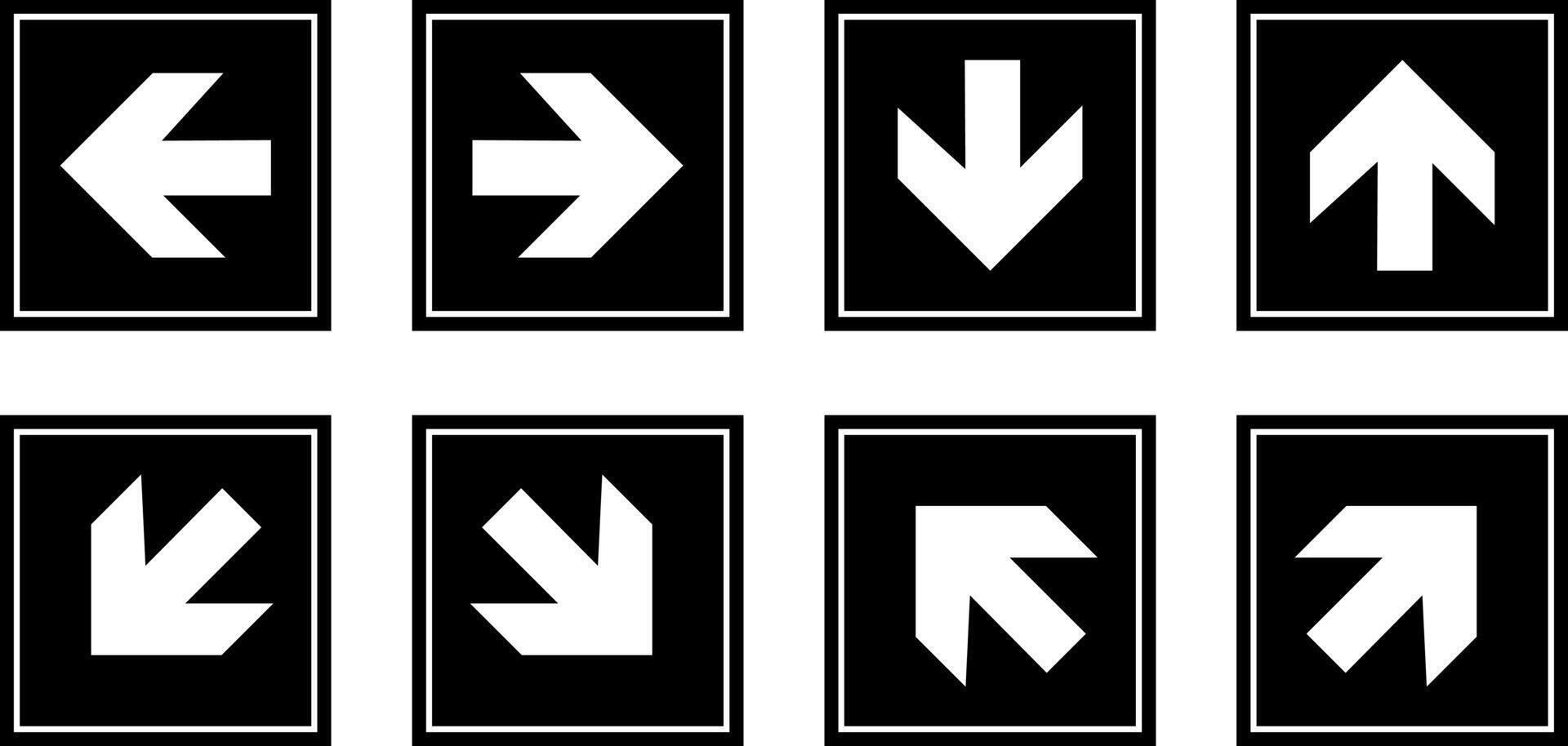 Black road exit sign, icon, traffic symbol, EPS10 vector